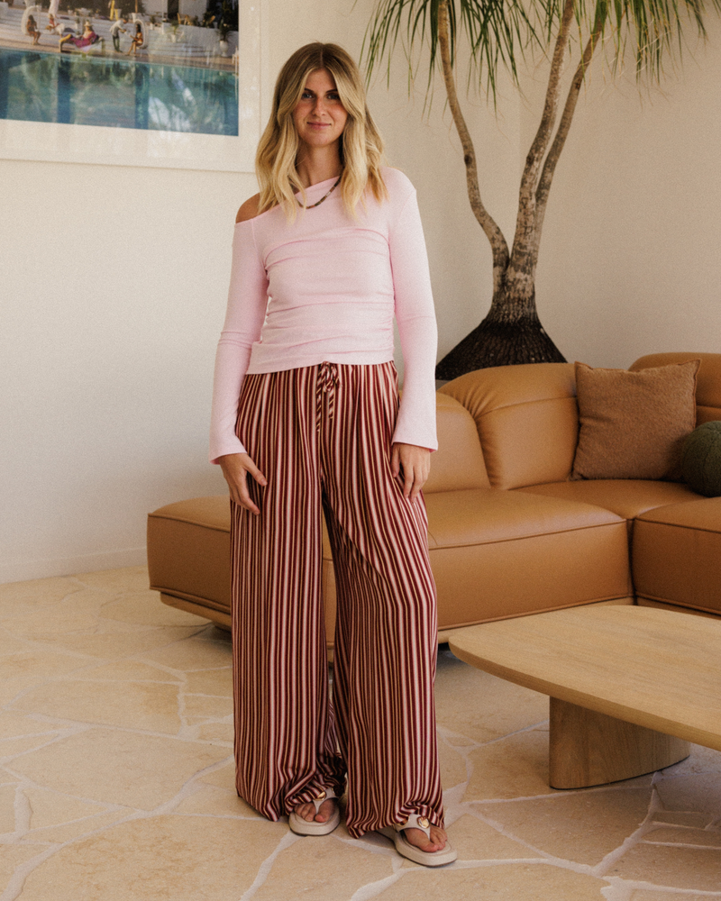 Posey Pants | Sundae Stripe