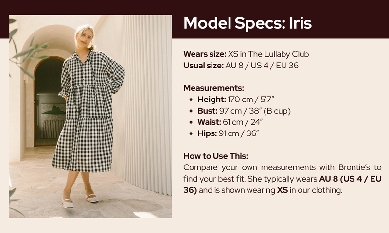 Model fit guide image