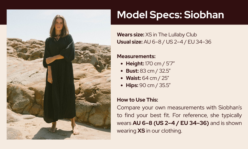 Model fit guide image