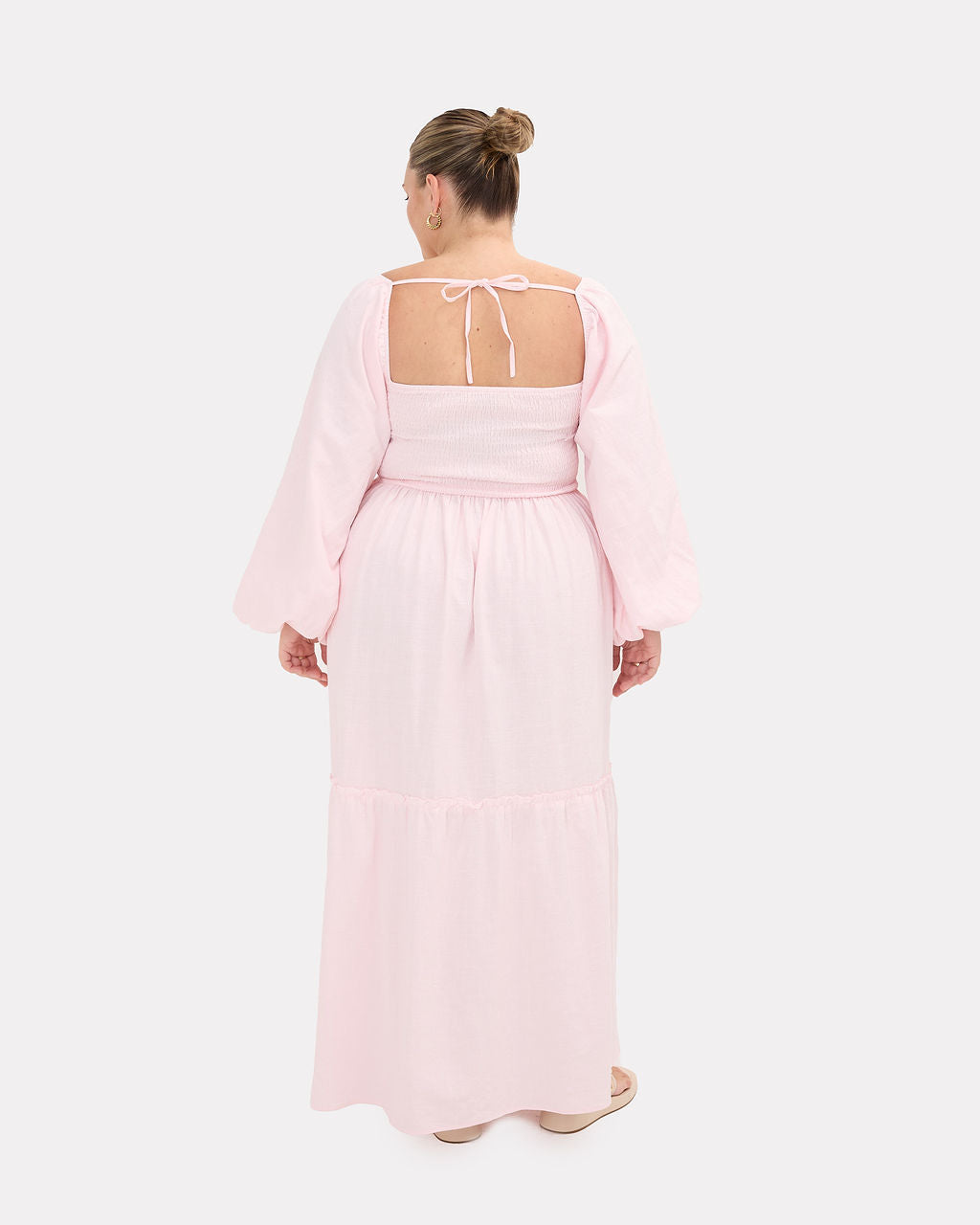 Izzy Maxi Dress in Pink | Pregnancy Wear  | The Lullaby Club