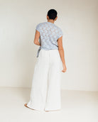 Lola Pants in White Pinstripe - Size Inclusive Fashion AU 6-26 - The Lullaby Club