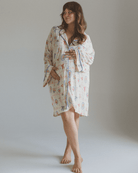 Coquette-inspired cotton nightie – soft and romantic sleepwear for women