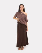 Talisha Top in Chocolate | Size Inclusive AU 6-26 | The Lullaby Club