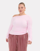 Wren Top in Pink | Size Inclusive AU 6-26 | The Lullaby Club